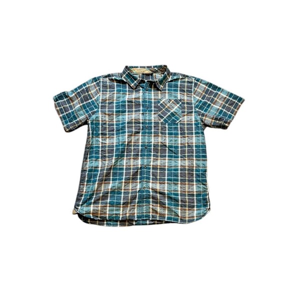 The North Face Men's Size XL  Plaid  Button-Up Casual Camp Shirt - Short Sleeve - Picture 1 of 7